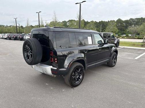 Santorini Black 2025 Land Rover Defender P300