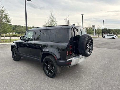 Santorini Black 2025 Land Rover Defender P300