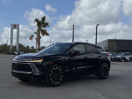 Black 2025 Chevrolet Blazer EV RS