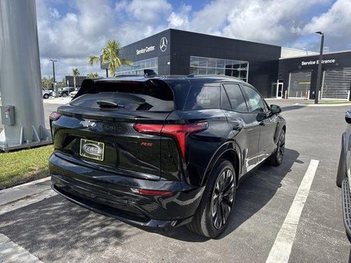 Black 2025 Chevrolet Blazer EV RS