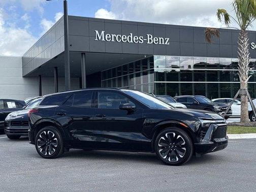 Black 2025 Chevrolet Blazer EV RS
