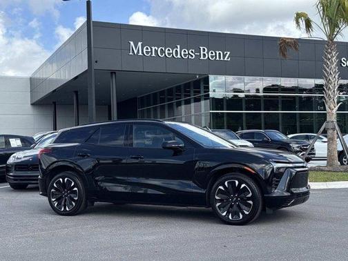 Black 2025 Chevrolet Blazer EV RS