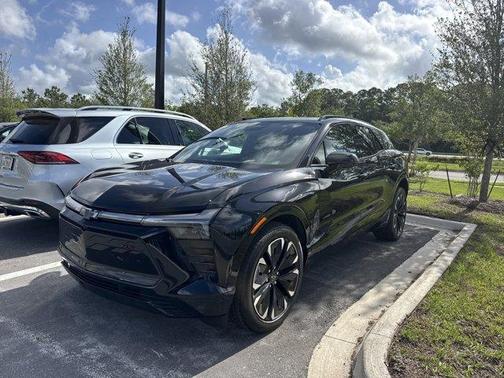 Black 2025 Chevrolet Blazer EV RS