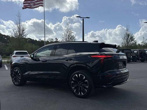 Black 2025 Chevrolet Blazer EV RS