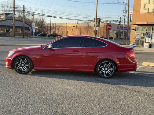 Red 2014 Mercedes-Benz C-Class C 250 2dr Coupe Coupe