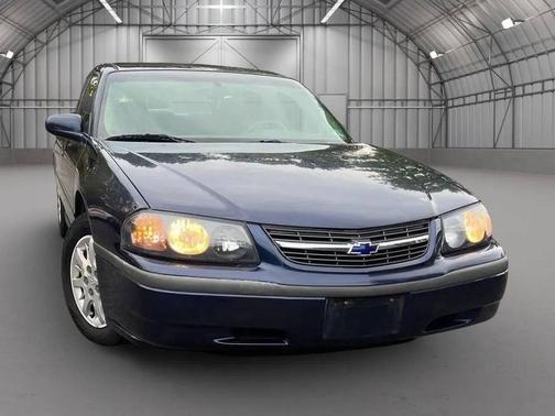 Blue 2002 Chevrolet Impala Base