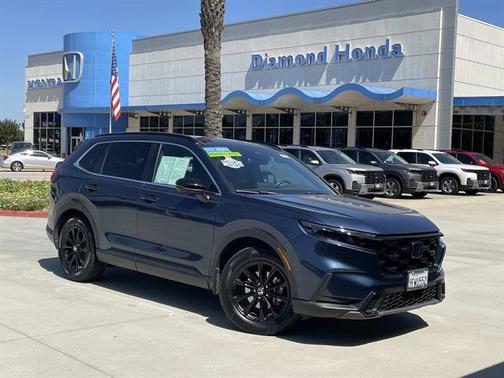 Canyon River Blue Metallic 2023 Honda CR-V Hybrid