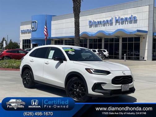 Platinum White Pearl 2023 Honda HR-V