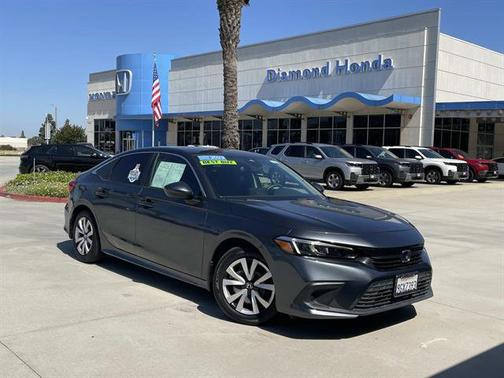 Meteorite Gray Metallic 2023 Honda Civic