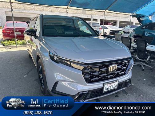 Urban Gray Pearl 2025 Honda CR-V Hybrid