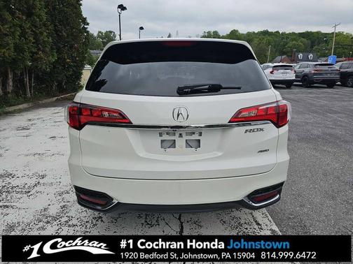 White Diamond Pearl 2017 Acura RDX Technology Package