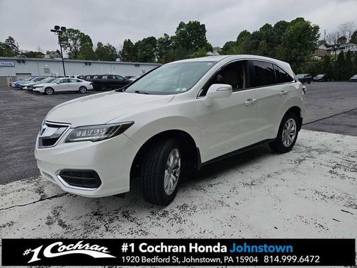 White Diamond Pearl 2017 Acura RDX Technology Package