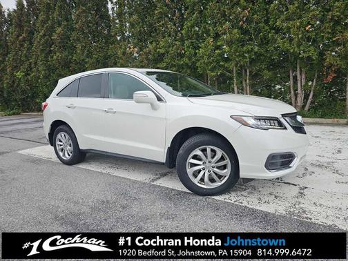 White Diamond Pearl 2017 Acura RDX Technology Package