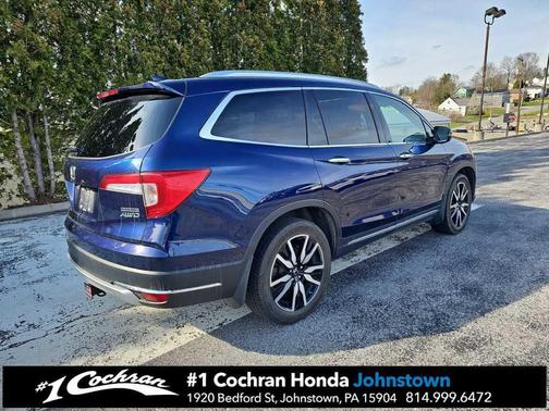 Obsidian Blue Pearl 2020 Honda Pilot Touring 8-Passenger