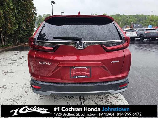 Radiant Red Metallic 2020 Honda CR-V AWD EX-L