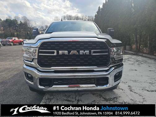 Bright White Clearcoat 2024 RAM 2500 Big Horn Crew Cab 4x4 6'4' Box