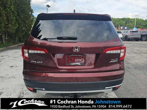 Deep Scarlet Pearl 2021 Honda Pilot AWD Elite
