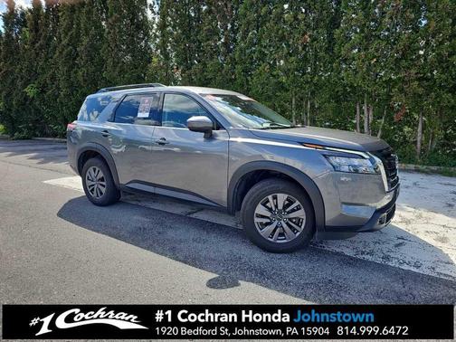Gun Metallic 2025 Nissan Pathfinder SV 4WD