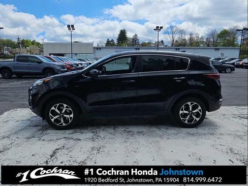 Black Cherry Pearl 2020 Kia Sportage LX