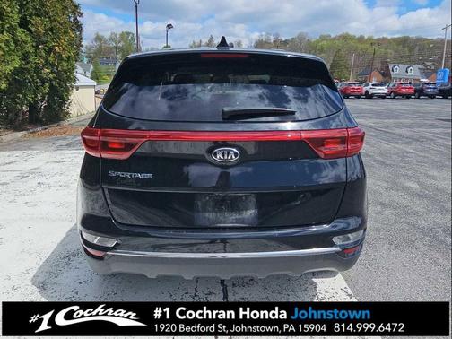 Black Cherry Pearl 2020 Kia Sportage LX