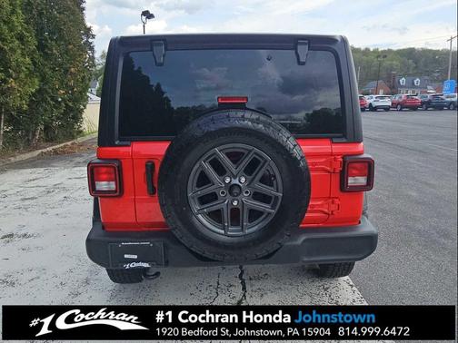 Firecracker Red Clearcoat 2024 Jeep Wrangler Sport S