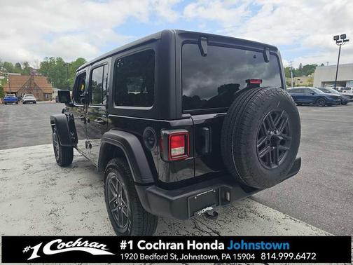 Black Clearcoat 2024 Jeep Wrangler Sport S