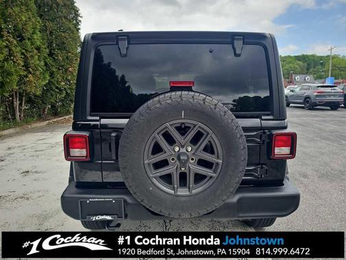 Black Clearcoat 2024 Jeep Wrangler Sport S