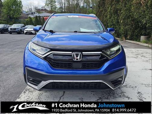 Aegean Blue Metallic 2022 Honda CR-V AWD Touring