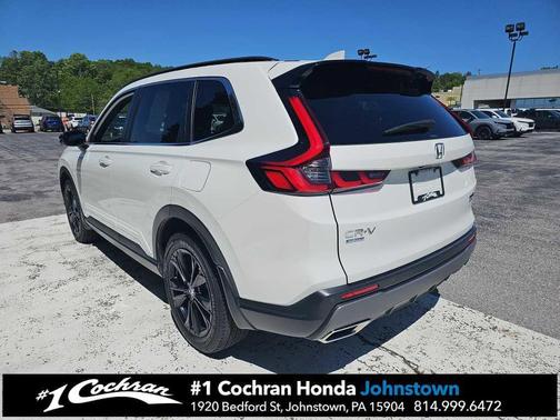 Platinum White Pearl 2024 Honda CR-V Hybrid Sport Touring AWD