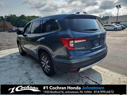 Steel Sapphire Metallic 2022 Honda Pilot AWD EX-L