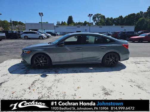 Sonic Gray Pearl 2024 Honda Civic Sport