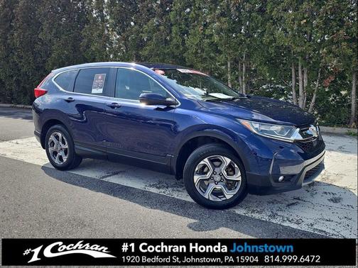 Obsidian Blue Pearl 2019 Honda CR-V EX