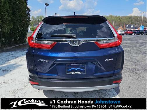 Obsidian Blue Pearl 2019 Honda CR-V EX