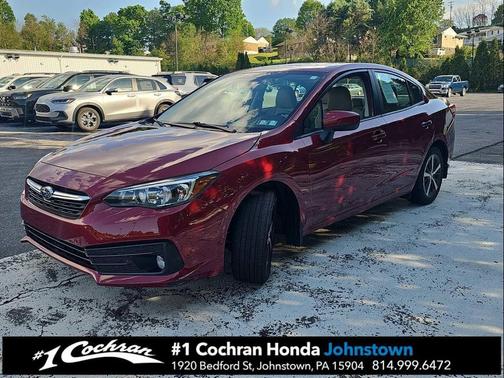 Crimson Red Pearl 2023 Subaru Impreza Premium
