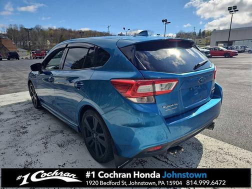 Island Blue Pearl 2017 Subaru Impreza 2.0i Sport
