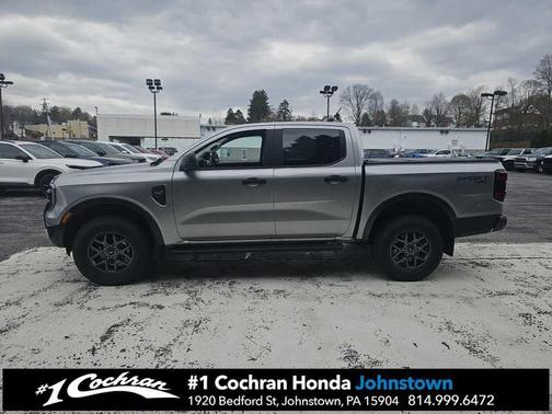 Iconic Silver Metallic 2024 Ford Ranger XLT