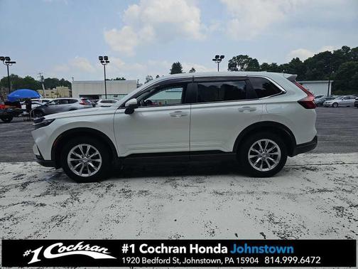 Platinum White Pearl 2024 Honda CR-V EX-L AWD