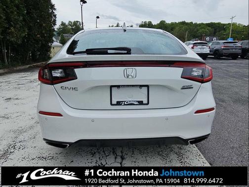 Platinum White Pearl 2022 Honda Civic Sport Touring
