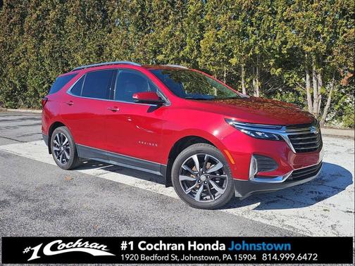 Radiant Red Tintcoat 2023 Chevrolet Equinox Premier w/1LZ