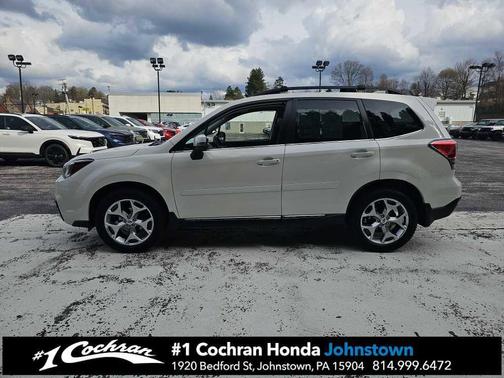 Crystal White Pearl 2018 Subaru Forester 2.5i Touring