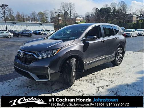 Modern Steel Metallic 2021 Honda CR-V AWD EX