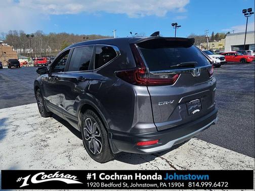 Modern Steel Metallic 2021 Honda CR-V AWD EX