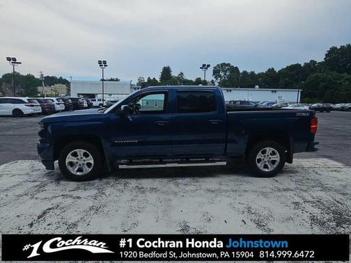 Deep Ocean Blue Metallic 2017 Chevrolet Silverado 1500 2LT