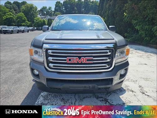 Satin Steel Metallic 2018 GMC Canyon SLE