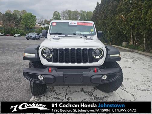 Bright White Clearcoat 2026 Jeep Wrangler Rubicon