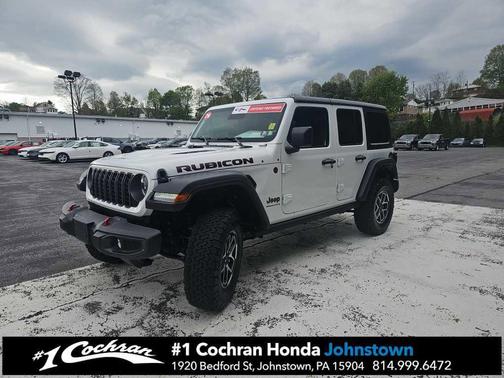 Bright White Clearcoat 2026 Jeep Wrangler Rubicon