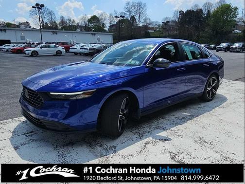 Still Night Pearl 2023 Honda Accord Hybrid Sport