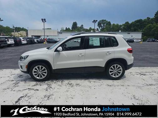 Pure White 2017 Volkswagen Tiguan Limited 2.0T