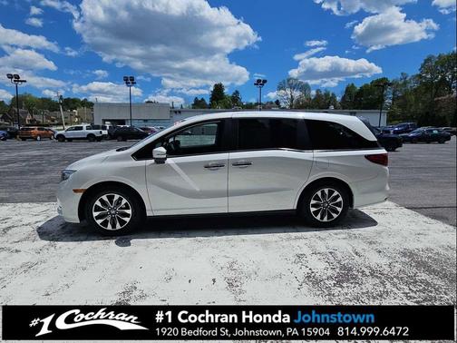 Platinum White Pearl 2024 Honda Odyssey EX-L