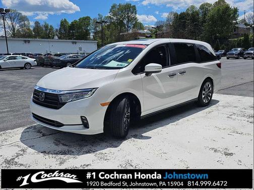 Platinum White Pearl 2024 Honda Odyssey EX-L